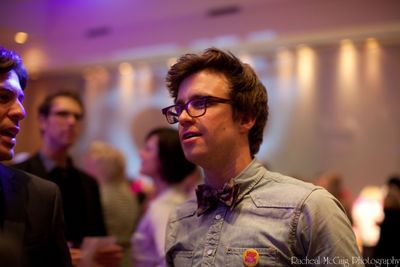 Gavin Creel visits former HAIR tribemate Will Swenson at Priscilla Toronto Opening Photo